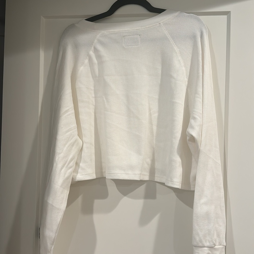 Daily Drills White Long Sleeve Tee